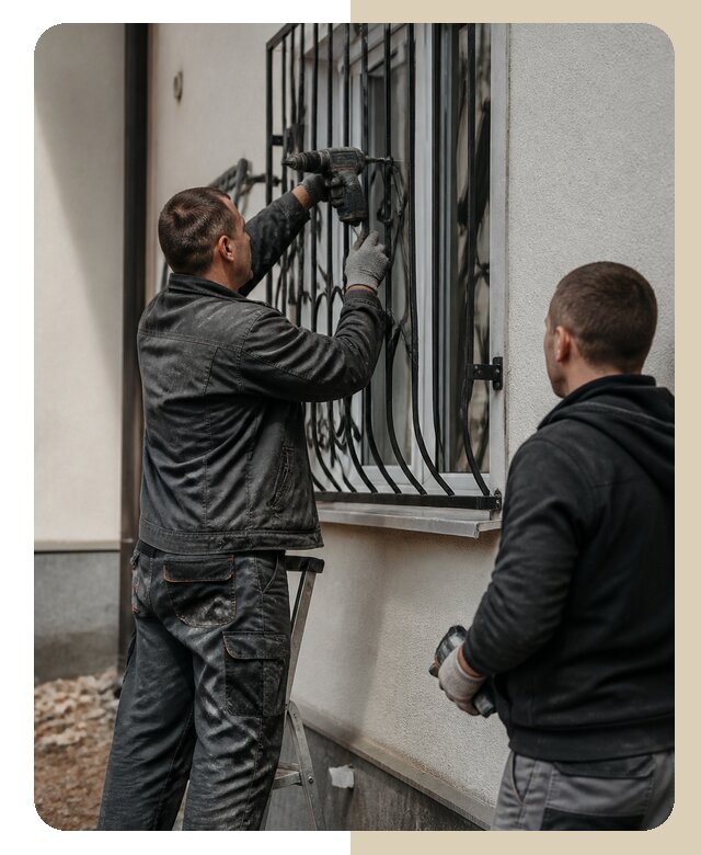 Установка наружных решеток в Майкопе от 4953 р. | ДвериЛегко-Мкп